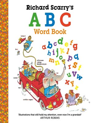 cover image of Richard Scarry's ABC Word Book
